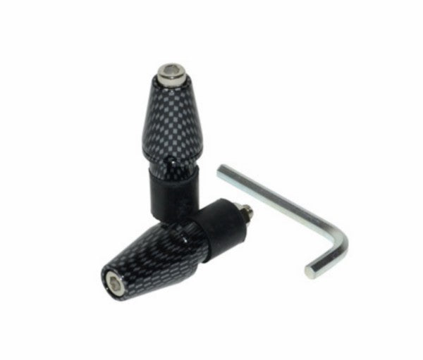 DMP stuurbalansgewicht set conisch carbon