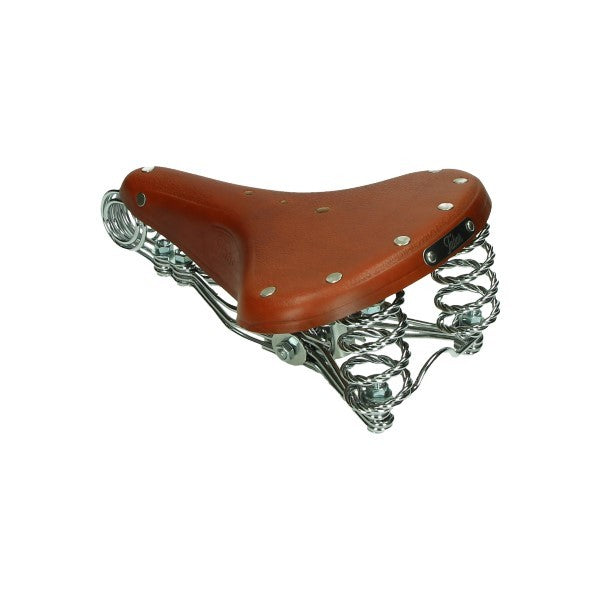Tabor universeel zadel 240 cognac Tomos Puch Sachs Mobilette
