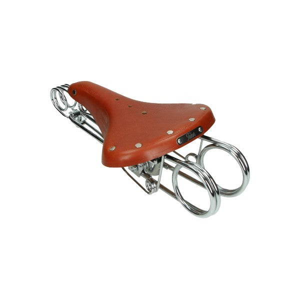Tabor universeel heavy duty zadel cognac Tomos/Puch/Sachs/Mobilette