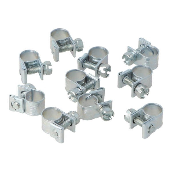 Slangklem benzineslang 7-9 mm - 10 stuks