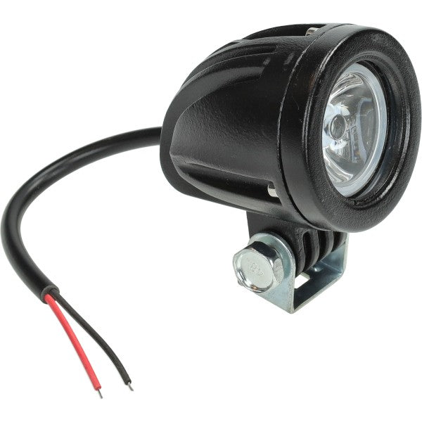 DMP LED verstraler 12V met bevestigingsset zwart universeel