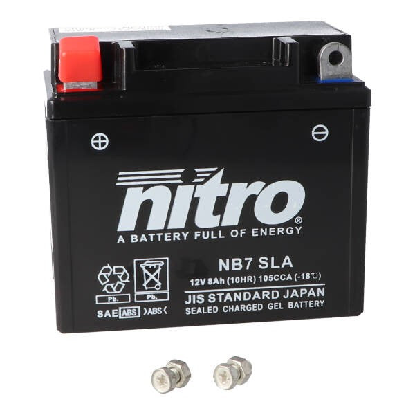 Accu Nitro NB7/YB7 SLA/GEL