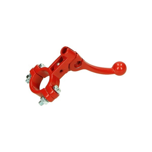 Starthendel/chokehendel Lusito metaal rood Camino, Puch Maxi, Tomos