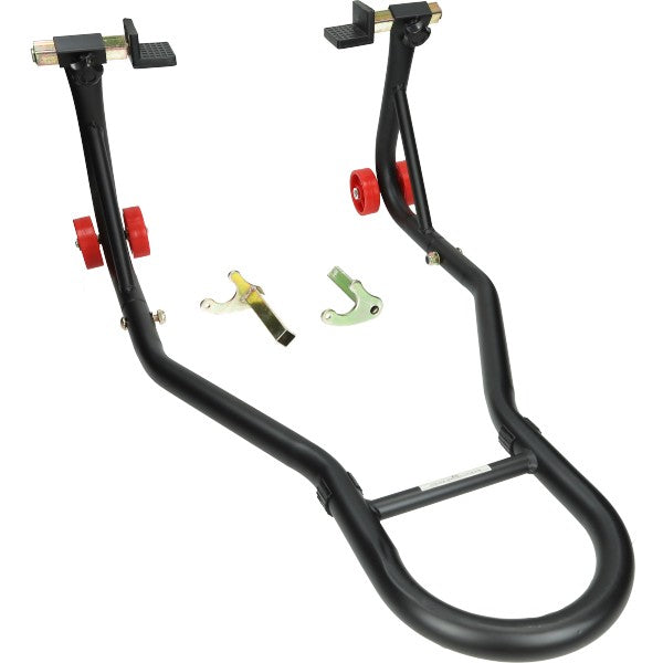 Paddockstand Power+ universeel professioneel achterbrug zwart