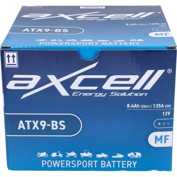 Axcell ATX9-BS/YTX9-BS accu 12V 150x87x105mm