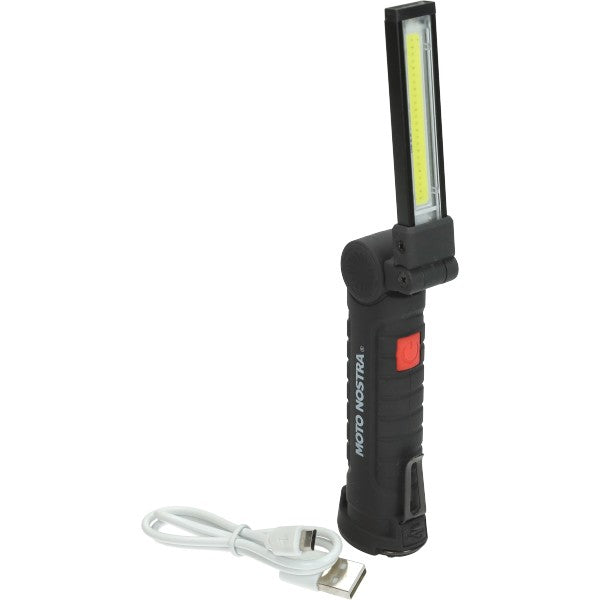 LED werkplaatslamp Moto-Nostra universeel USB zwart