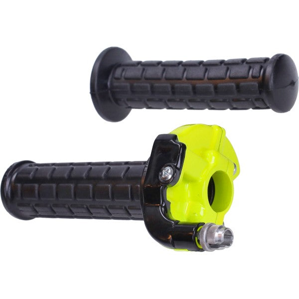 Universele gashendelset Lusito M84 geel fluor