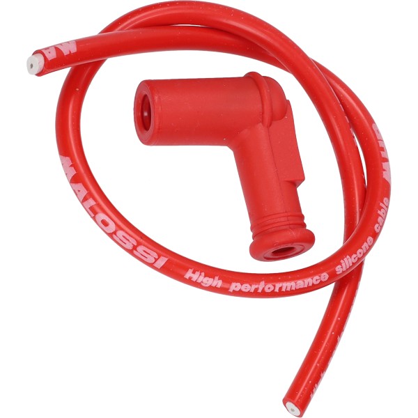 Bougiekap Malossi universeel siliconenkabel rood 5519221