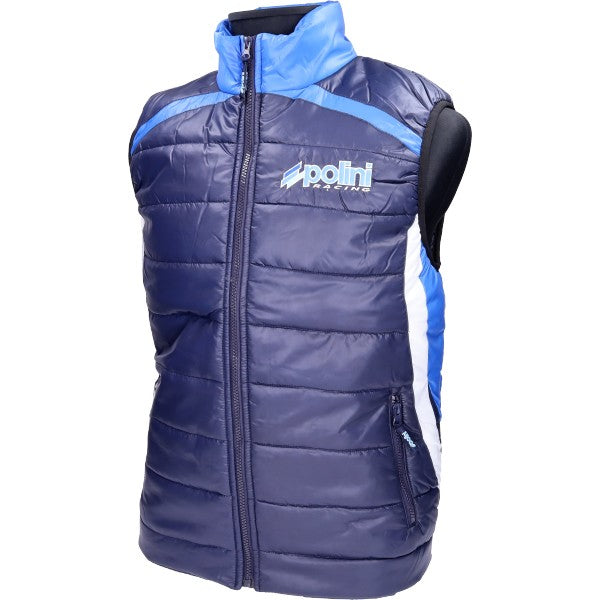 Polini Team bodywarmer blauw/wit XL - 098.2621/XL