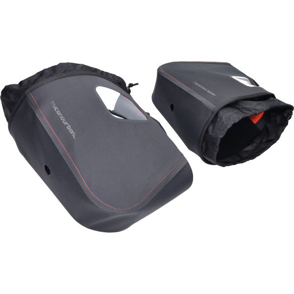 Handmofset Tucano Urbano R333PRO motor/maxiscooter met kijkglas zwart