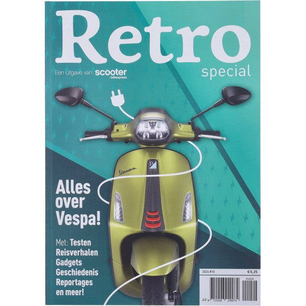 Vespa Retro Special 2024 tijdschrift - 10e editie