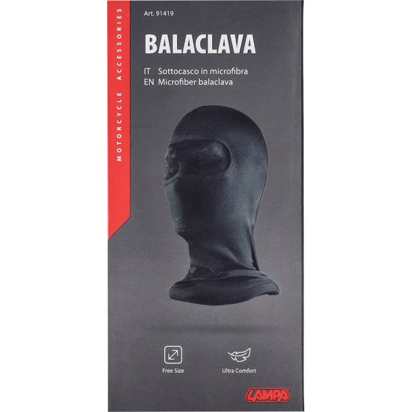 Lampa helmmuts Full Face microvezel zwart 91419
