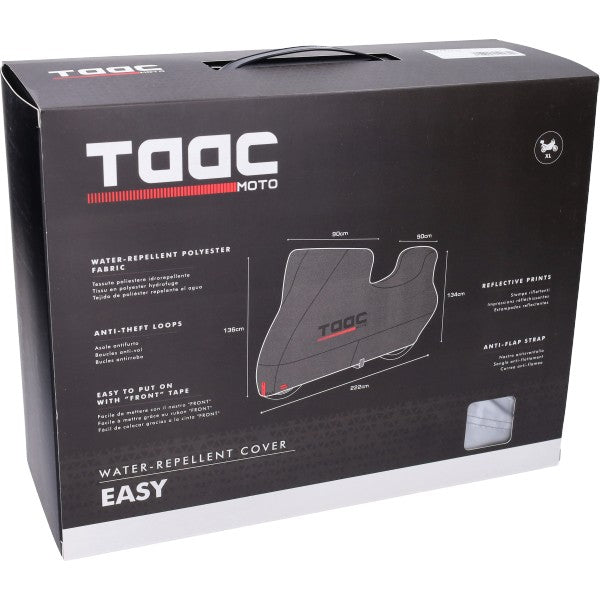 TAAC motorhoes Easy 222-G XL 136x222x134 cm grijs