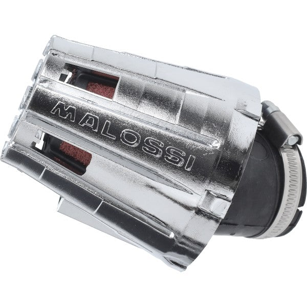 Malossi powerfilter 45° 38 mm E5 voor PHBL en Gilera Runner 180 2T