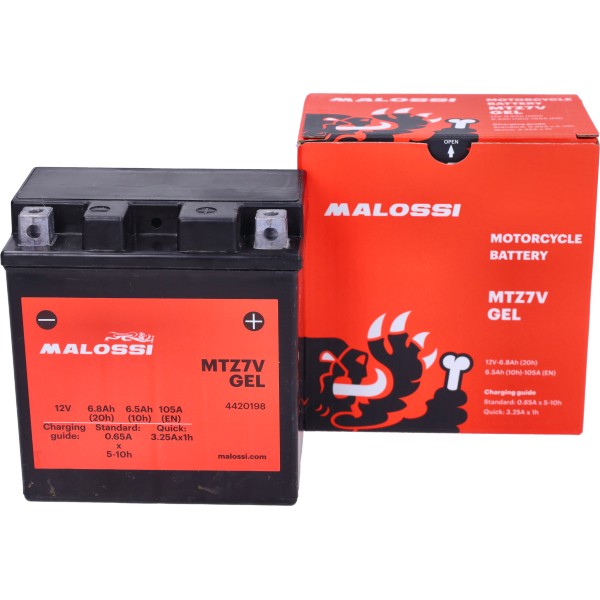 Malossi MT7V gel accu voor Yamaha NMAX/Tricity/XMAX 125 Euro 5