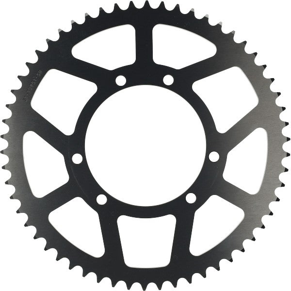 Esjot achtertandwiel 420-1/4 aluminium 58T zwart