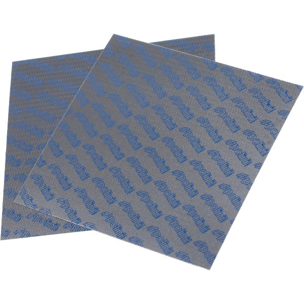 Polini membraanplaatset 110x100x0,30 mm blauw 2 stuks 213.0600