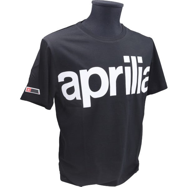 Aprilia T-shirt korte mouwen origineel zwart 6076280M03B