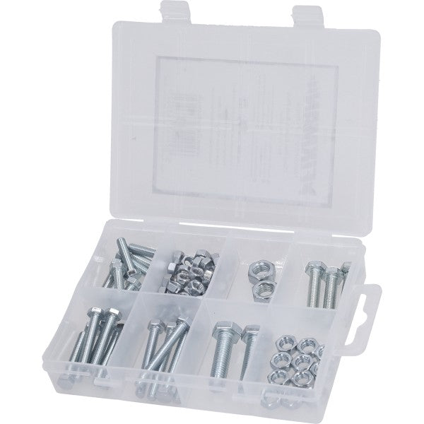 Assortimentsdoos bouten en moeren M5-M8 75-delig