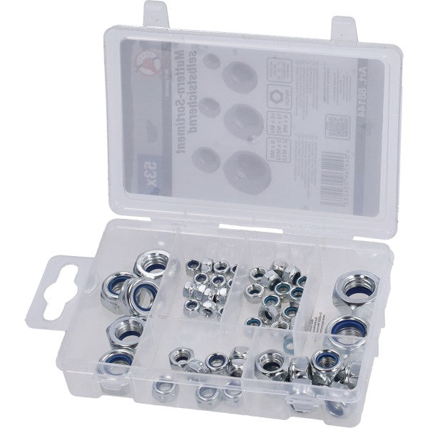 Borgmoeren assortimentsdoos M4-M12 53-delig