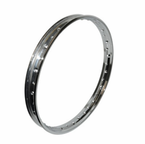 DMP spaakvelg 36 spaaks 1.35/1.40x19 inch chroom