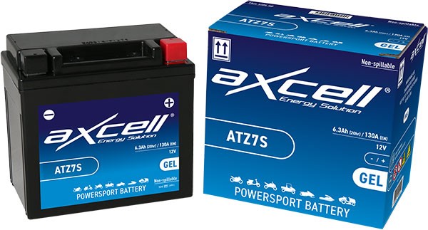 Accu Axcell ATZ7S/YTZ7S SLA/GEL 12V 6Ah