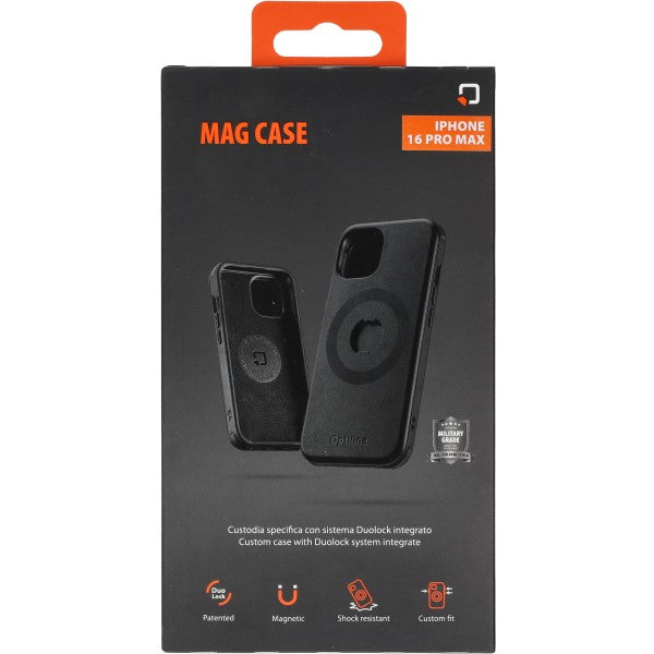 MagSafe telefoonhoes Lampa DuoLock 34 magneten voor iPhone 16 Pro Max