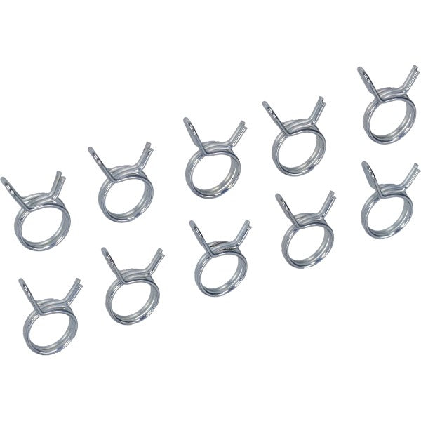 Malossi knijpveerklem benzineslang 12.4x13.1 mm 10 stuks 212604