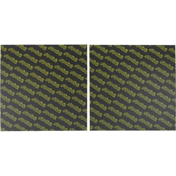 Polini carbon membraanplaatset 110x100x0,25 mm geel 2 st.