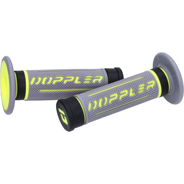 Doppler 3D handvatset universeel 22/24mm grijs/zwart/geel