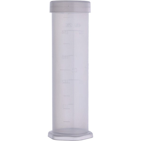 Afsluitbare maatbeker 100 ml - Made in Italy