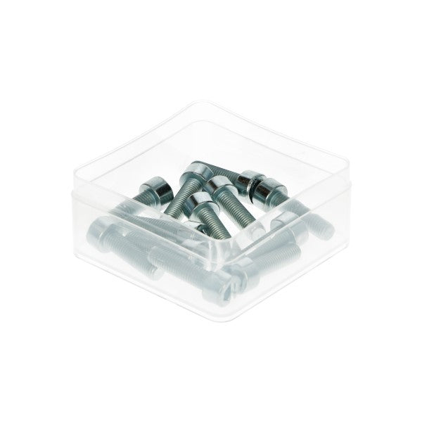 Inbusbout verzinkt M7x25 mm - 12 stuks