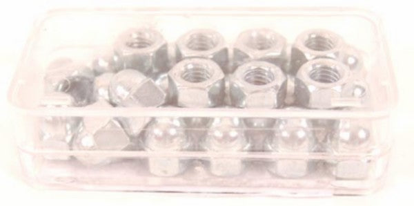 Dopmoer universeel M6 chroom - 25 stuks
