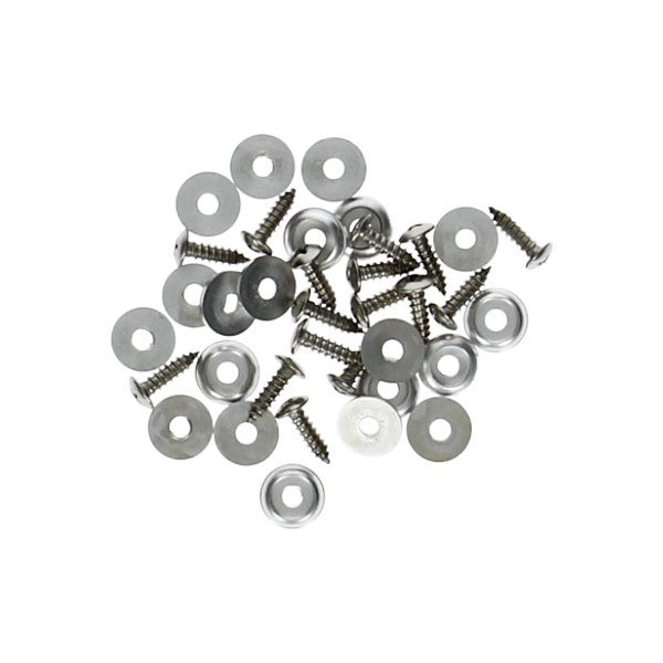 Montageset voetplaat aluminium AGM Retro