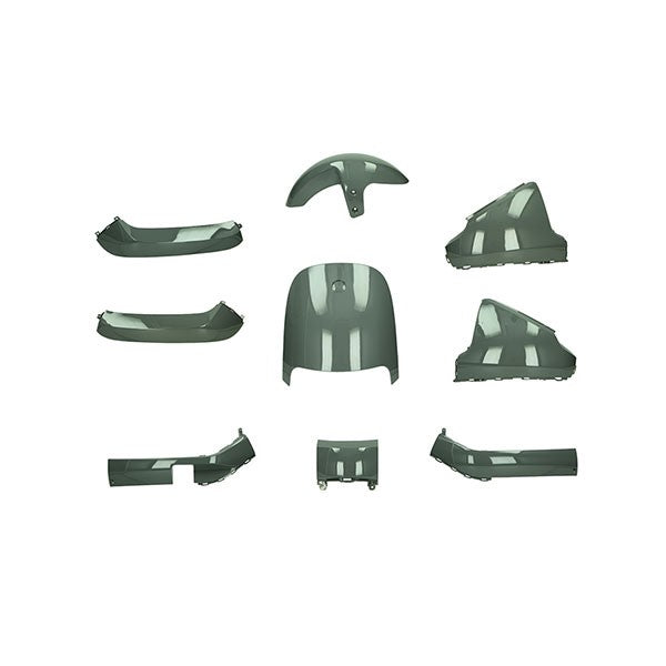 Plaatwerkset Nardo Grijs Glans 9-delig voor Segway E110/E125