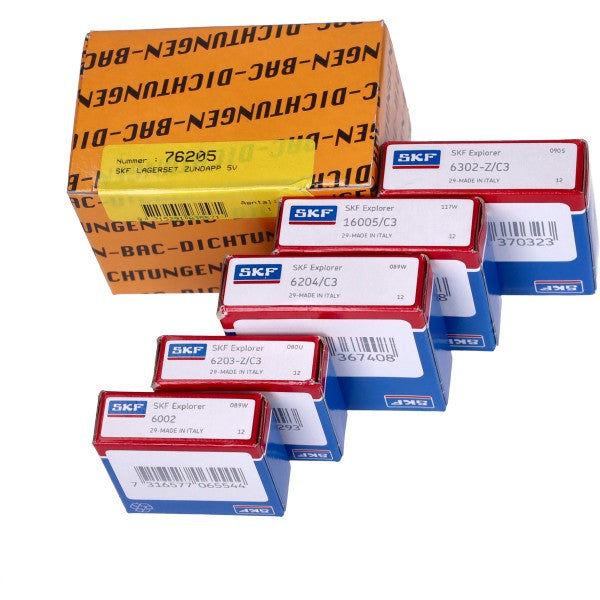 Lagerset Bac 5-DELIG Zundapp 5v