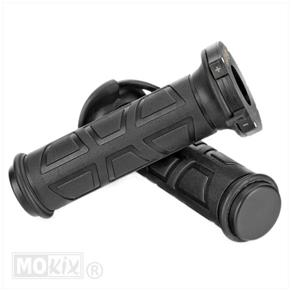 Handvatten verwarmd 12V 22/25 – Lampa - Piaggio / Vespa / Universeel
