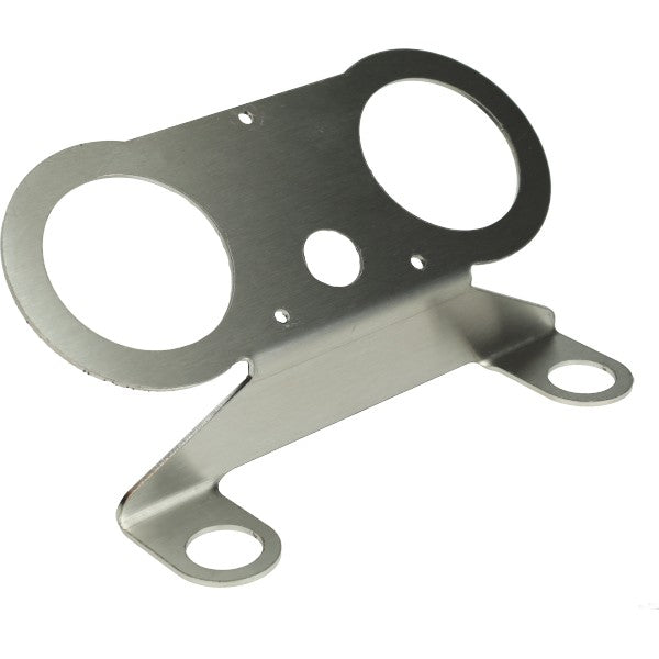 Houder Km Teller Ronde Cockpit voor KS50 Lamphuis 60mm Rvs Zundapp
