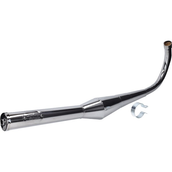 Uitlaat Bullet Race (Made In EU) EVO-1 36mm Chroom Zundapp