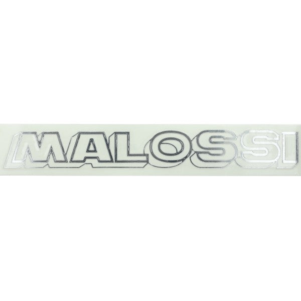 Malossi woordsticker 22 cm chroom 3311439X