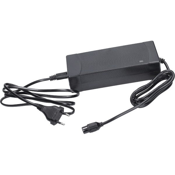 Acculader 3-POLIG GX16 Input 100-240V - 50/60HZ 2.5A - Output 54.6v 2.0A 109.2w Fatbike