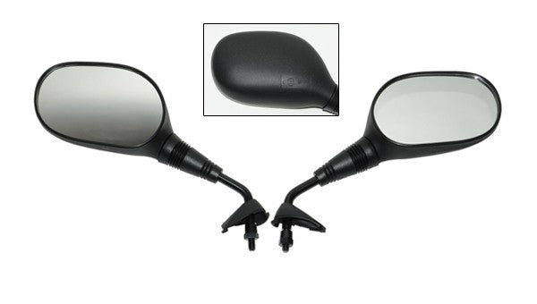 Spiegelset DMP Origineel Model E-keur M8 Zwart Neo, NEO2002, Ovetto 2T