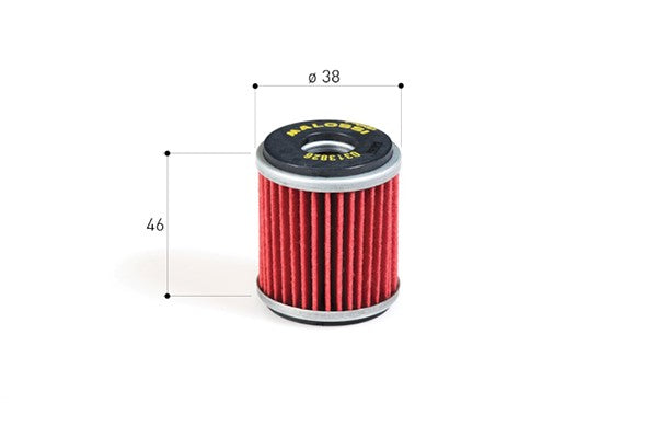 Oliefilter Malossi X-max 125cc, X-max 300, Yzf 0313826