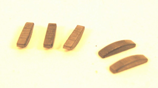Spie vliegwiel 3x13.2mm Kymco/SYM/Peugeot GY6 5 stuks