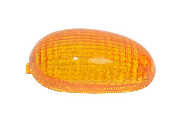 Knipperlichtglas DMP Rechtsvoor Oranje Piaggio, Nrg, Ntt, Typhoon, Zip Sp