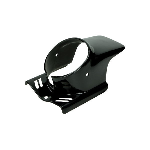 Koplampspoiler DMP Rond Zwart Puch Maxi