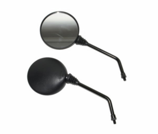 Spiegelset DMP rond zwart M8 E-keur AGM VX50/GY6