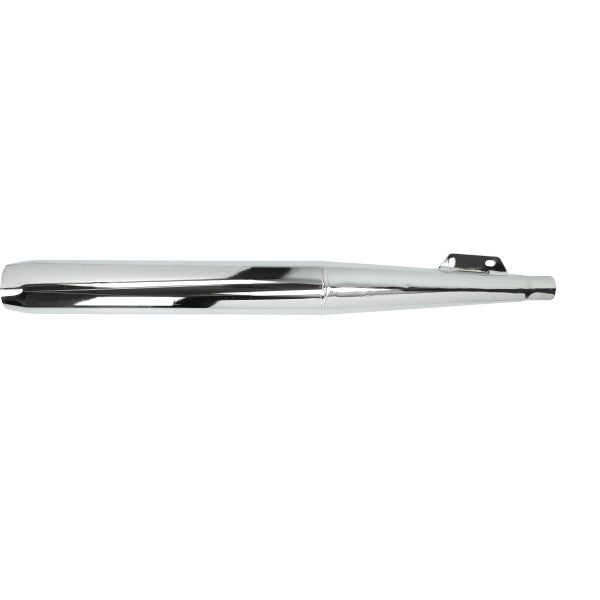 Uitlaat Jamarcol Standaard Model (Made In EU) 28mm Chroom Tomos 2l, Tomos 3l, Tomos 4l, VS50, MV50, Puch