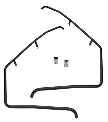 Valbeugels voorzijde β Piaggio Zip β glans zwart