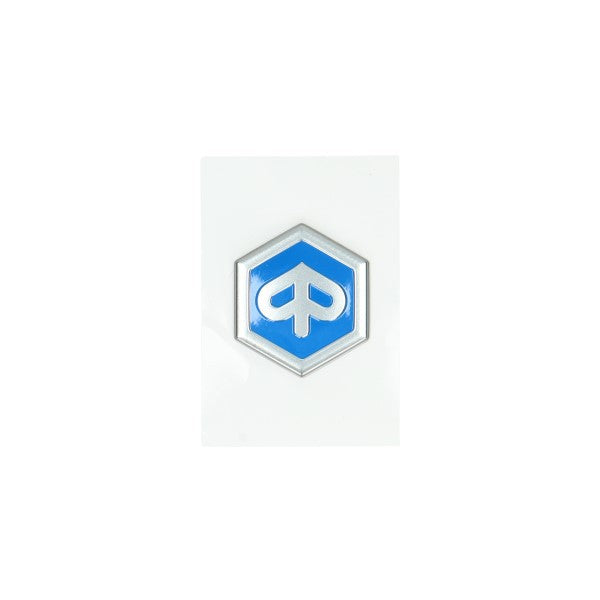 Sticker Piaggio Origineel Logo Zeskant Voorscherm Piaggio Zip 2T, Zip 4T 2H002013